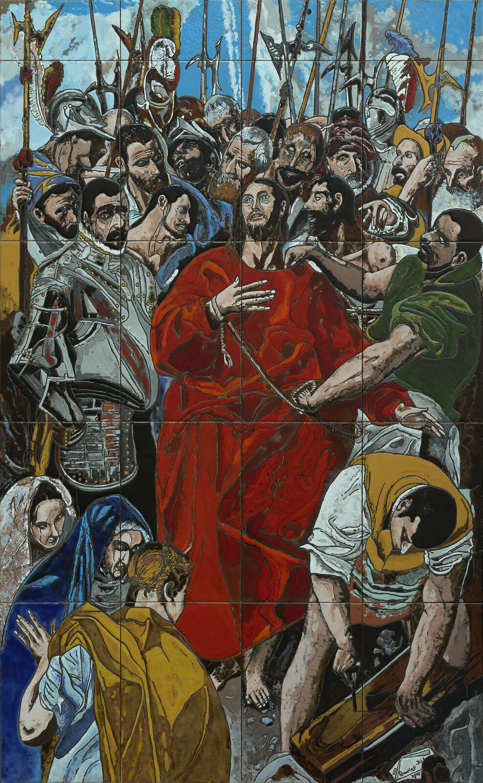Interpretación del Expolio [El Greco] por Felipe Tello Peñas
